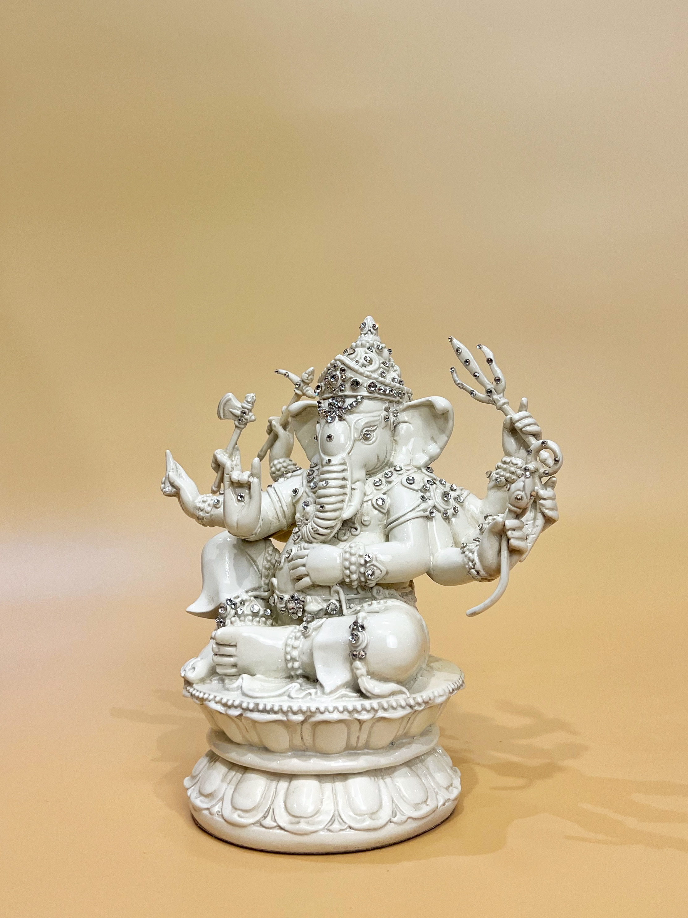 พระพิฆเนศ ประทานพร 8 กร หน้าตัก 3 นิ้ว