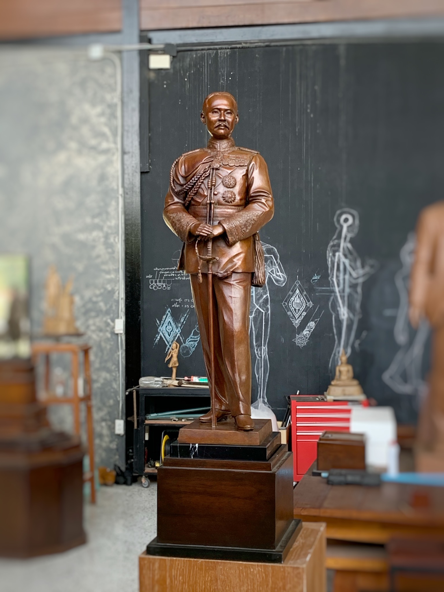 พระบาทสมเด็จพระจุลจอมเกล้าเจ้าอยู่หัว หน้าตัก 16 นิ้ว