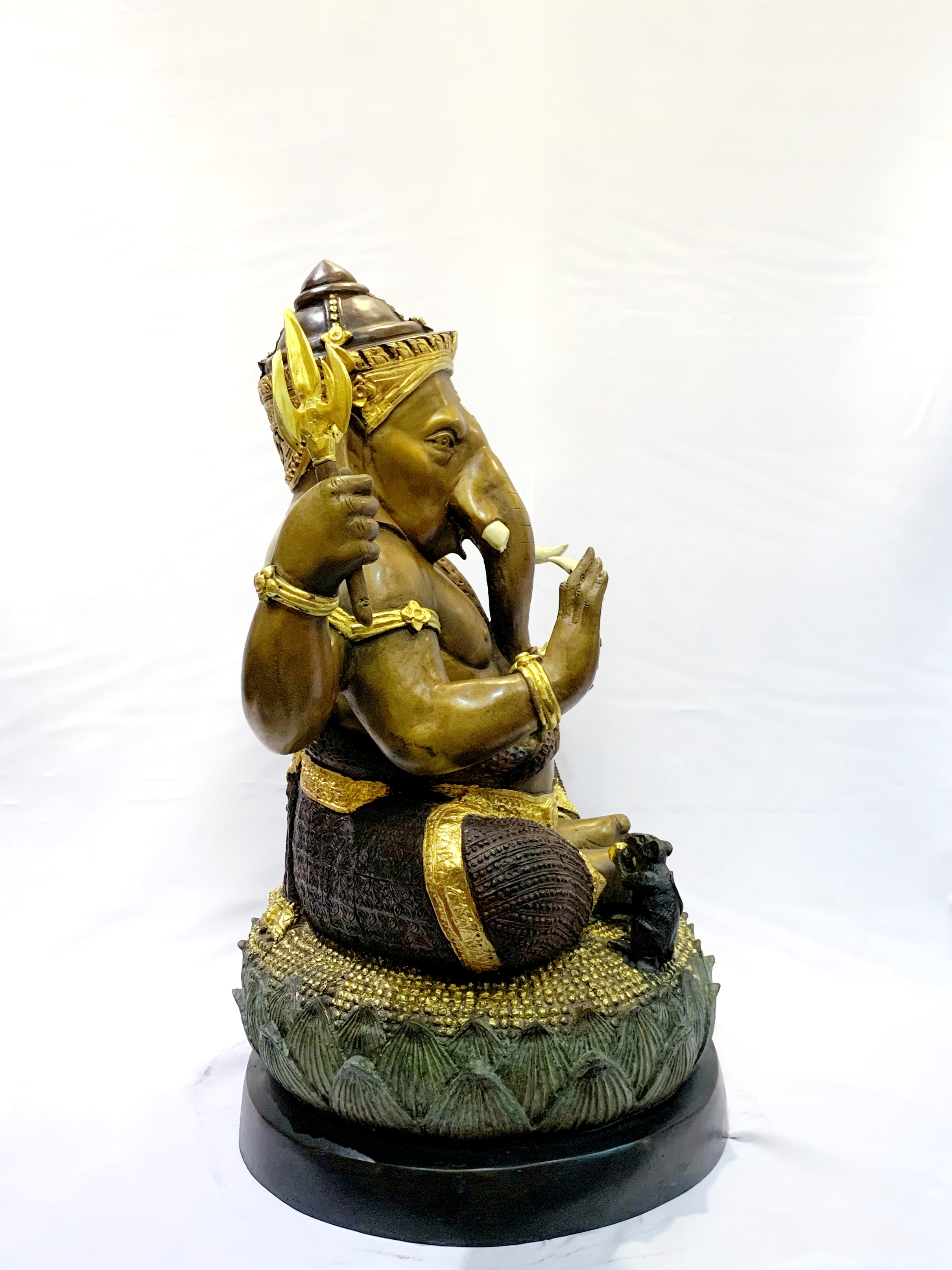 พระพิฆเนศ ปางเอกทันตะ หน้าตัก 16 นิ้ว (นั่งบัว)