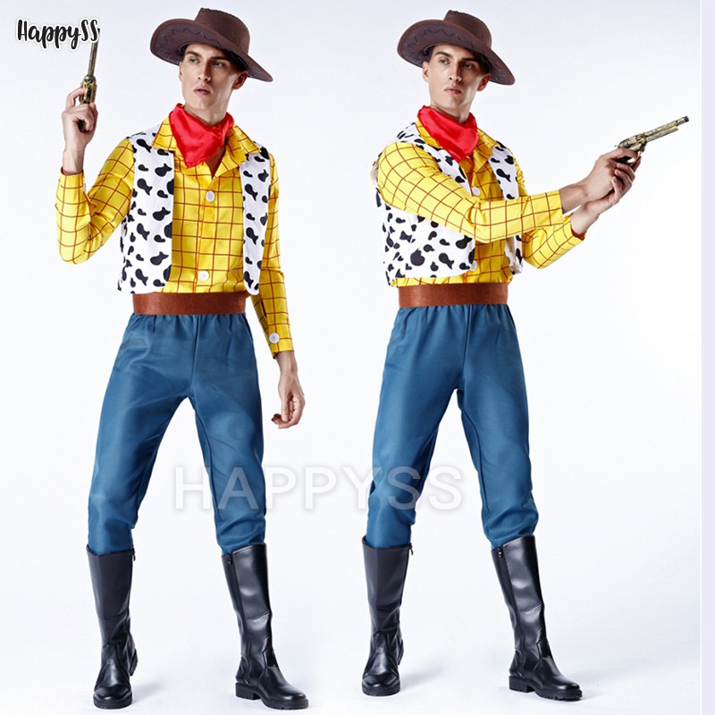 ชุดวู้ดดี้ ชุดทอยสตอรี่ ชุดนายอำเภอ woody คาวบอย ชุดนายอำเภอวู๊ดดี้