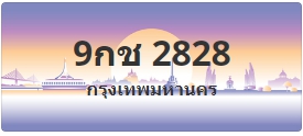 ป้ายประมูล 9กช 2828