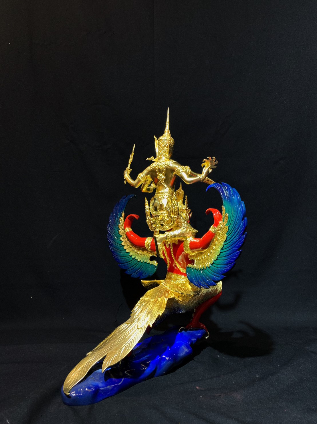 พระนารายณ์ทรงครุฑ หน้าตัก 9 นิ้ว