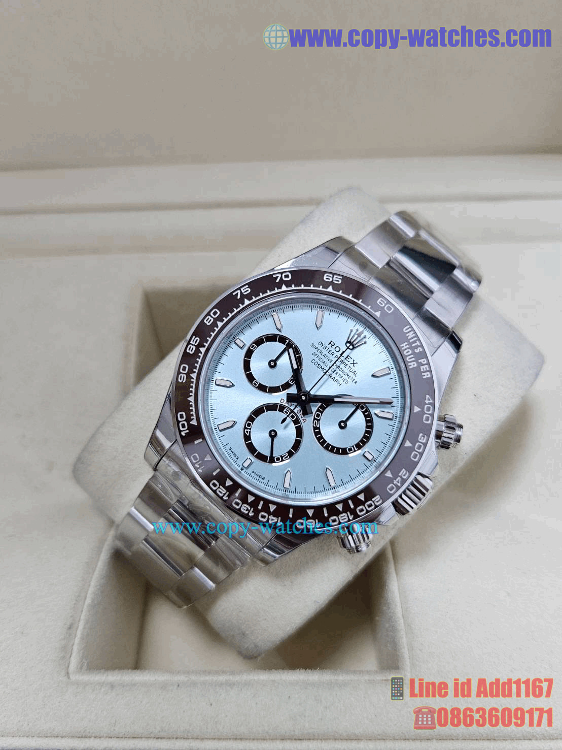 Rolex Daytona ice-Blue M126506 (Swiss QF)
