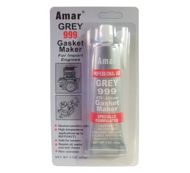 กาวทาปะเก็น สีเทา ยี้ห้อ Amar ขนาด 85 กรัม