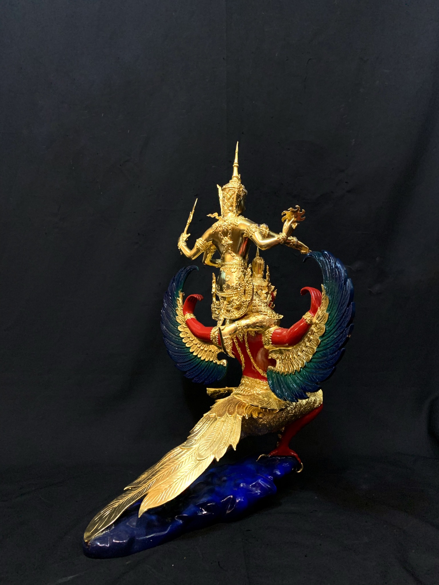 พระนารายณ์ทรงครุฑ หน้าตัก 9 นิ้ว