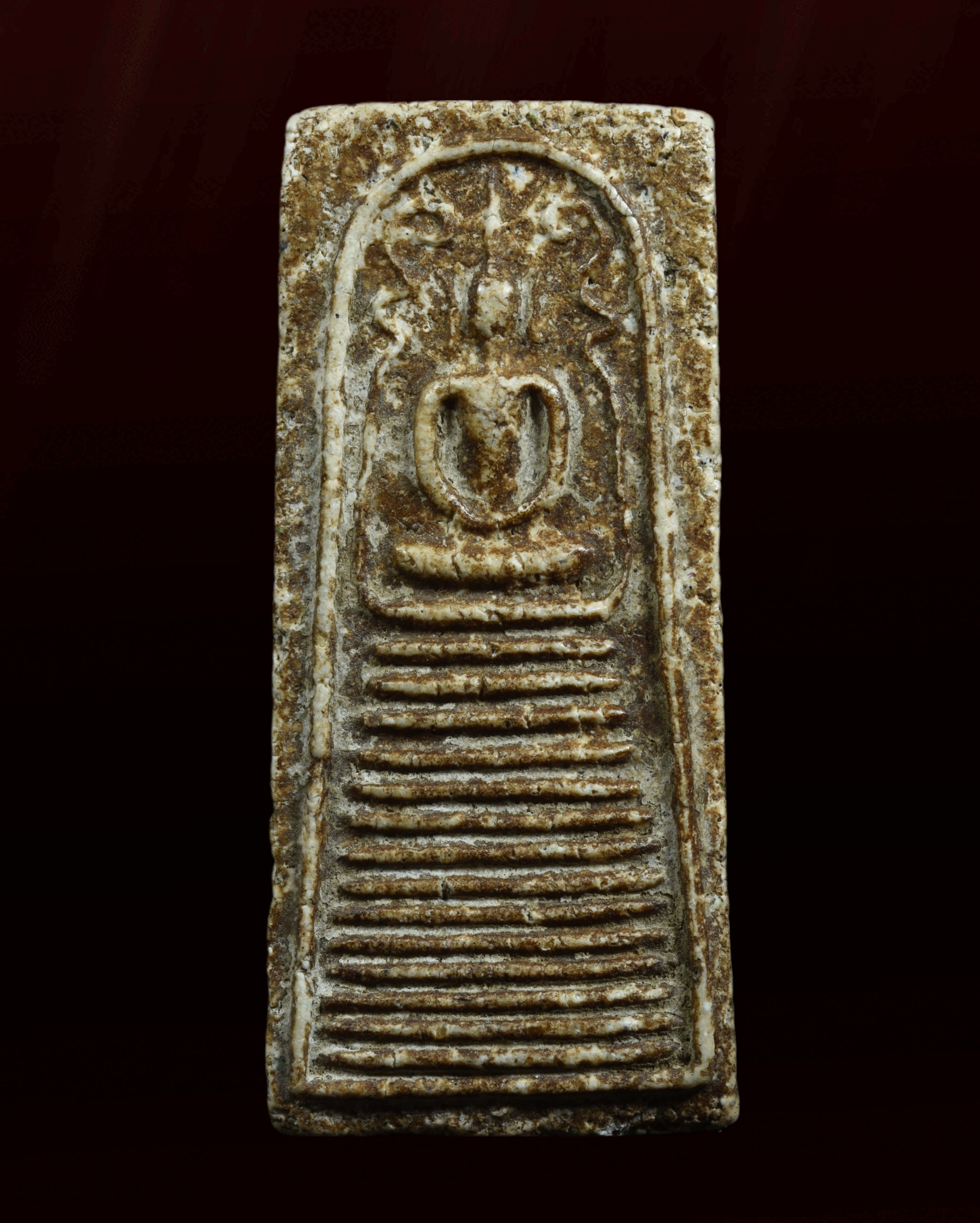 พระสมเด็จไพ่ตอง พร้อมกรอบ