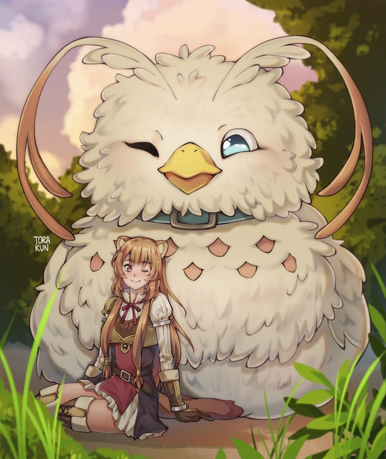 (Pre-Order) Filo & Raphtalia Filolial ver. (Pulchra)