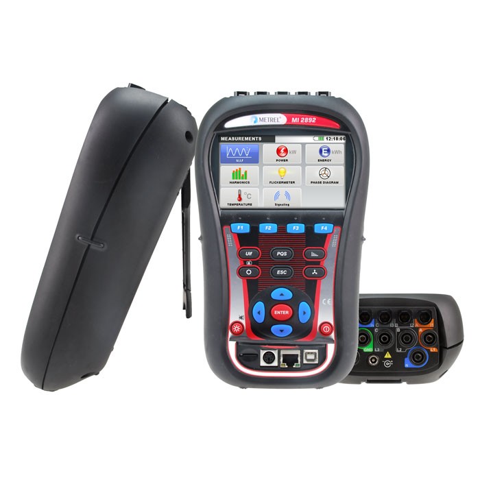 METREL รุ่น MI 2892 EU เครื่องวิเคราะห์การใช้พลังงานไฟฟ้า 3 เฟส พร้อม FlexCurrent Clamp A1227