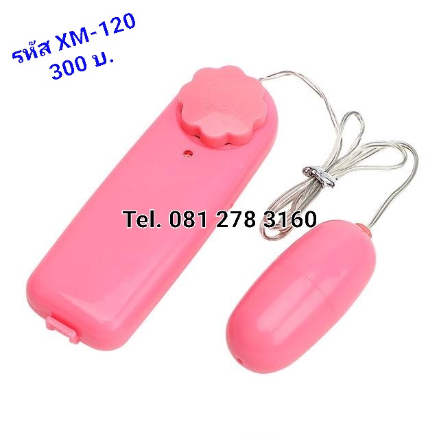 รหัส XM-120 ไข่สั่นหัวเดียว