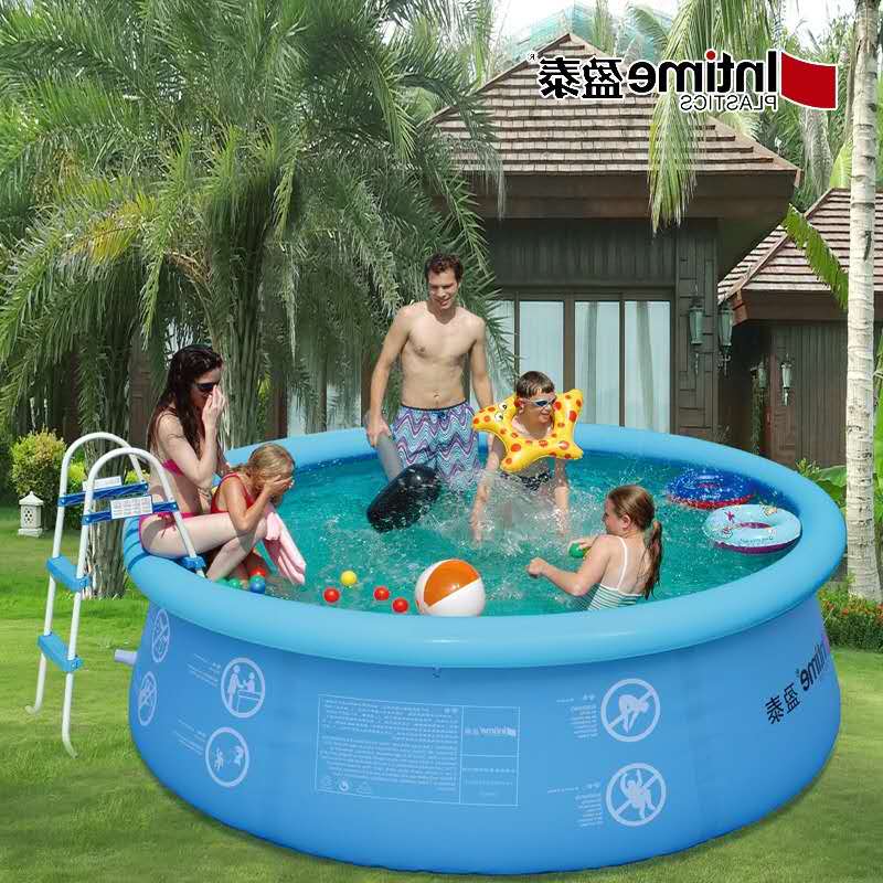 สระน้ำ ทรงวงแหวน ขนาด 183*56 cm Inflatable Intime Ring Swimming Pool