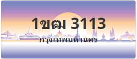 ป้ายประมูล 1ขฒ 3113