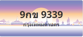 ป้ายประมูล 9กข 9339