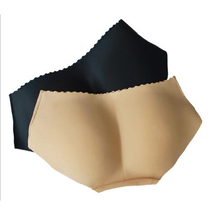 กางเกงในเสริมก้น กางเกงเสริมสะโพก ดูธรรมชาติ ไร้รอยต่อ สีดำ สีเนื้อ