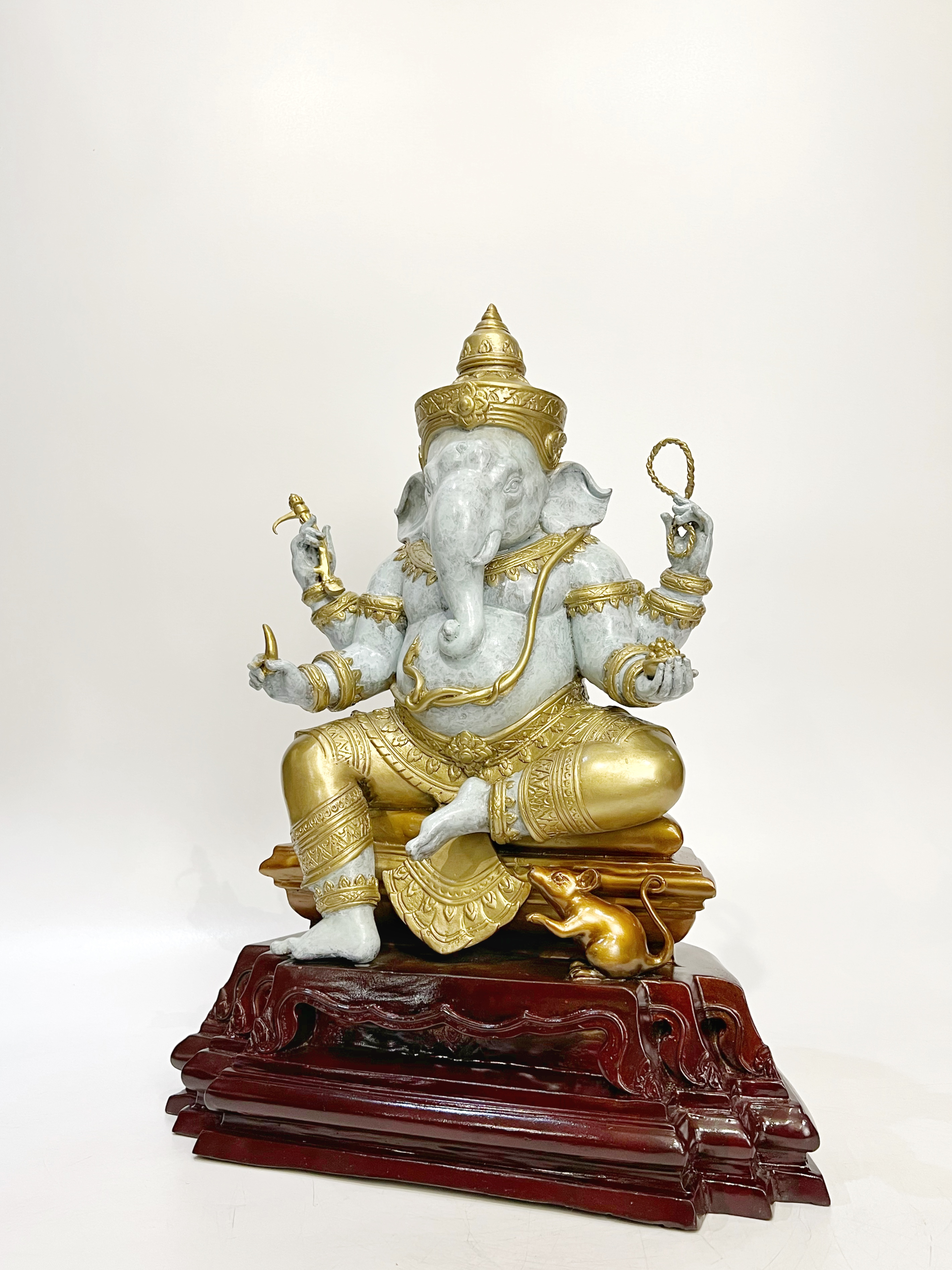 พระพิฆเนศ : พระสิทธิทากายะคณปติ หน้าตัก 9 นิ้ว (หมายเลข 1)