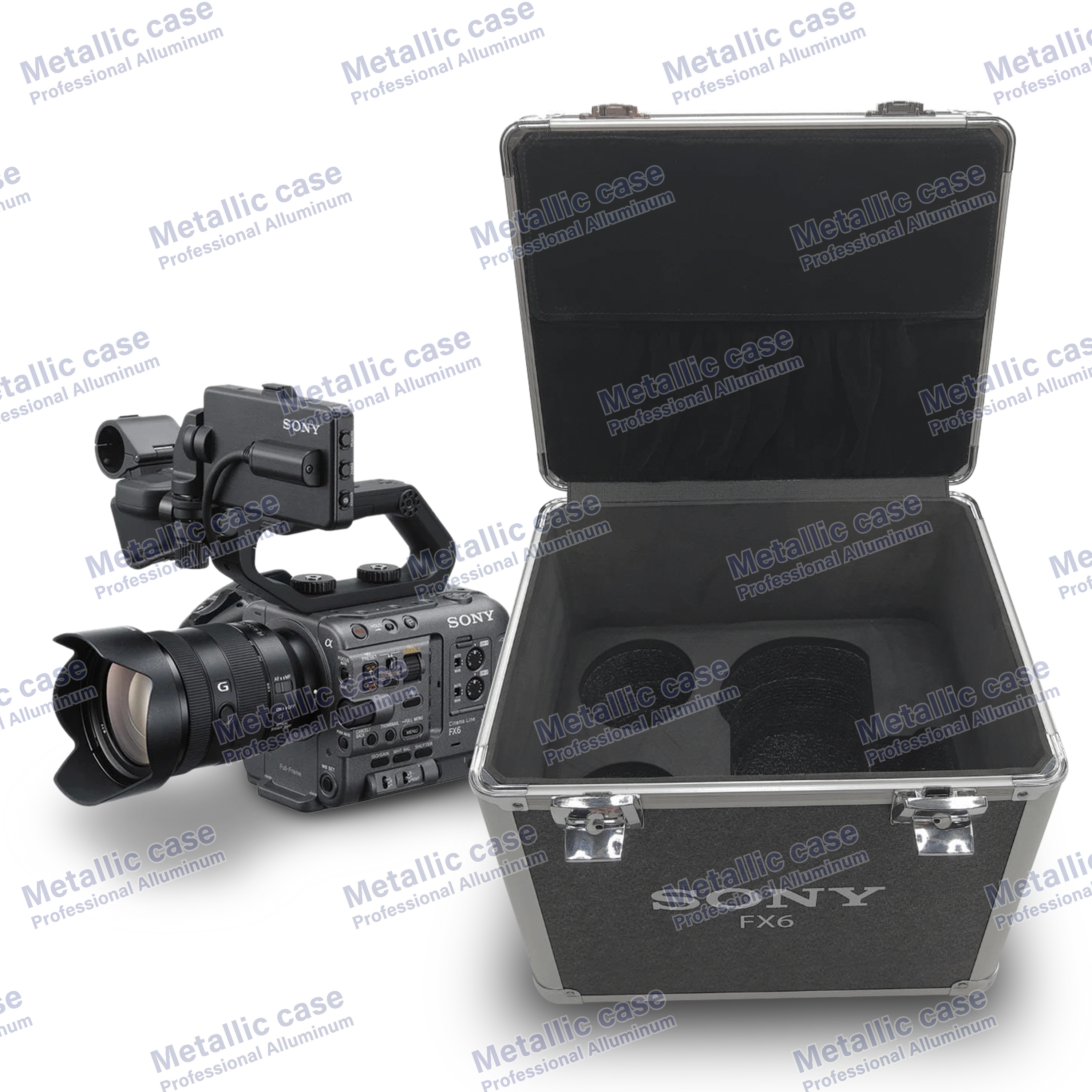 metalliccase8178-05-6403 / BigNote-Sony FX 6 (33.5x26.5x33.6 T1C1H1K6P3)
