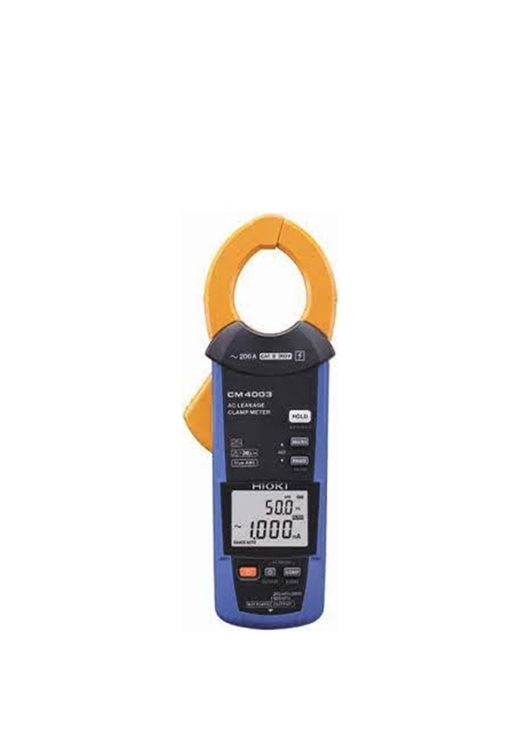 HIOKI CM4003 ดิจิตอลแคลมป์มิเตอร์ แคลมป์วัดไฟรั่ว แบบ TRMS ขนาด 200A@ปากแคลมป์ 40 มิลลิเมตร