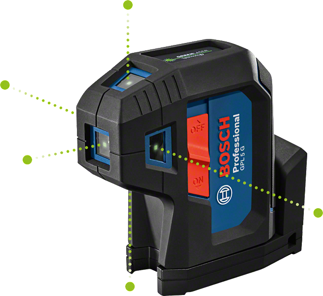 Bosch รุ่น GPL 5 G เลเซอร์แบบชี้จุด