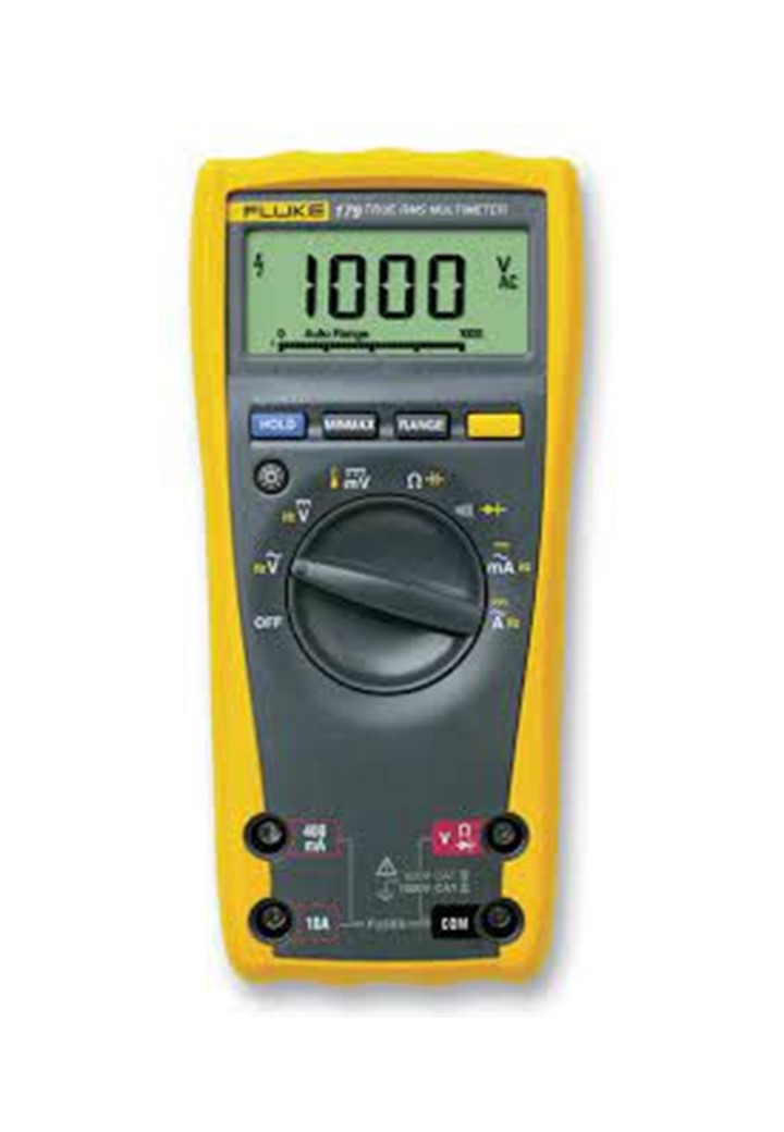 FLUKE 179-IMSK ดิจิตอลมัลติมิเตอร์พร้อมอุปกรณ์ประกอบ COMBO KIT แบบ TRMS 1000V@10A พร้อม 8-ฟังก์ชั่น ความละเอียด 6000 Counts (INDUSTRIAL MULTIMETER SERVICE KIT)