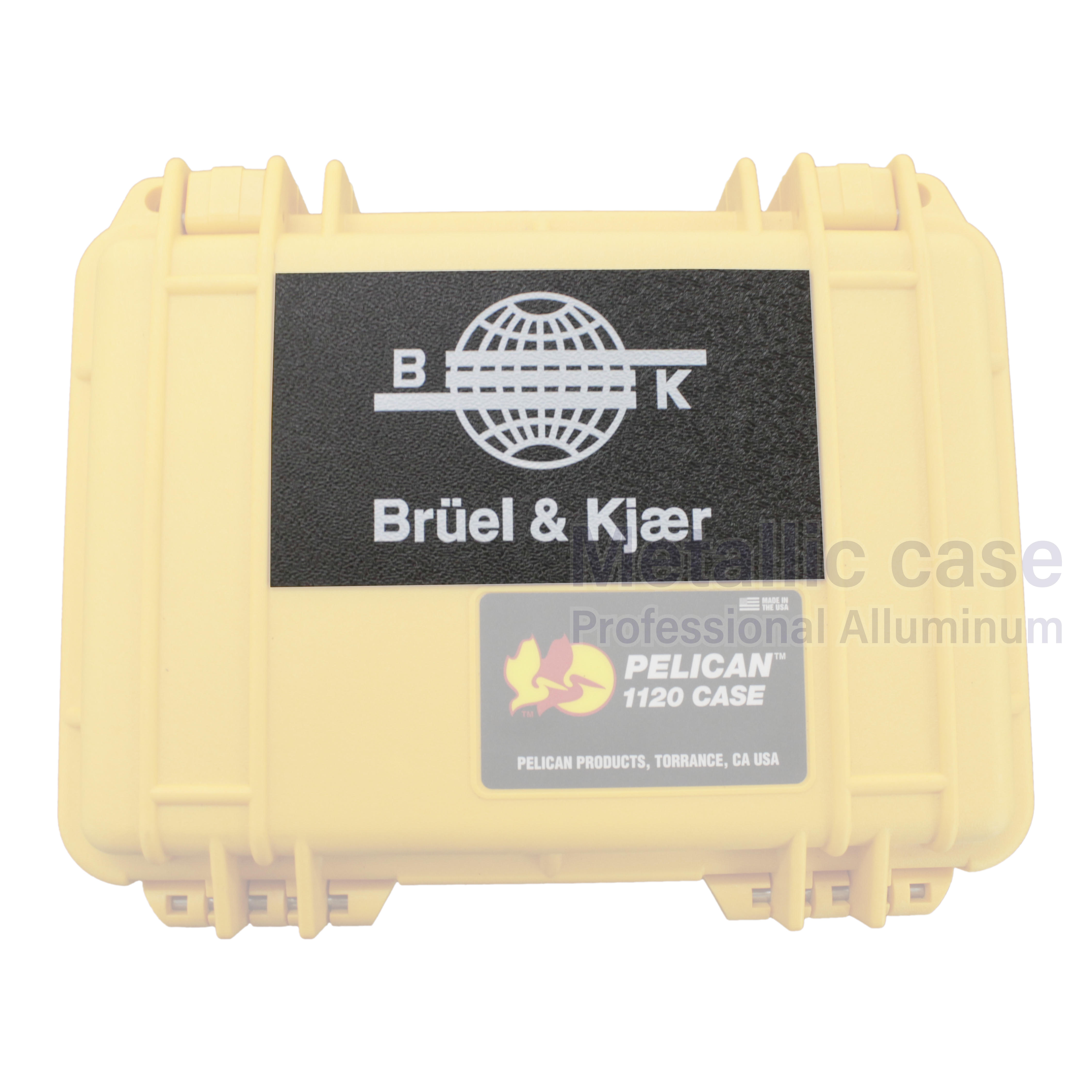 metalliccase 2-0553-AAA-6406/ Dura Black โลโก้ Bruel&Kjaer 11.4x6.65