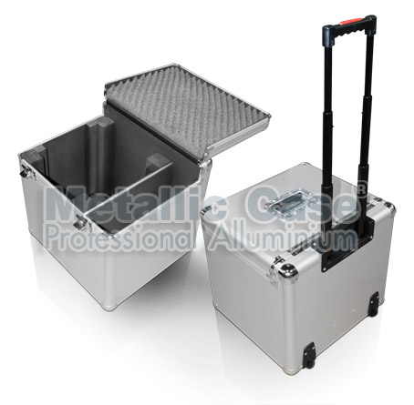 metalliccase 6935-09-6006 / กระเป๋าเครื่องมือ Hart Scientific 7103 Micro-Bath คันลากแนวตั้ง (45x37x42 T2C6H4K6P3)
