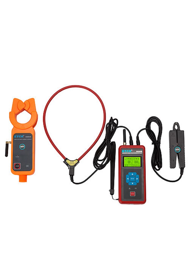 ETCR9550B แคลมป์วัดอัตราส่วนหม้อแปลงไฟฟ้าแรงดันไฟสูง (Turn ratio) แบบแยกหน้าจอแสดงค่าผ่านการสื่อสารแบบไร้สาย (Wireless H/L Voltage Transformation Ratio Tester)