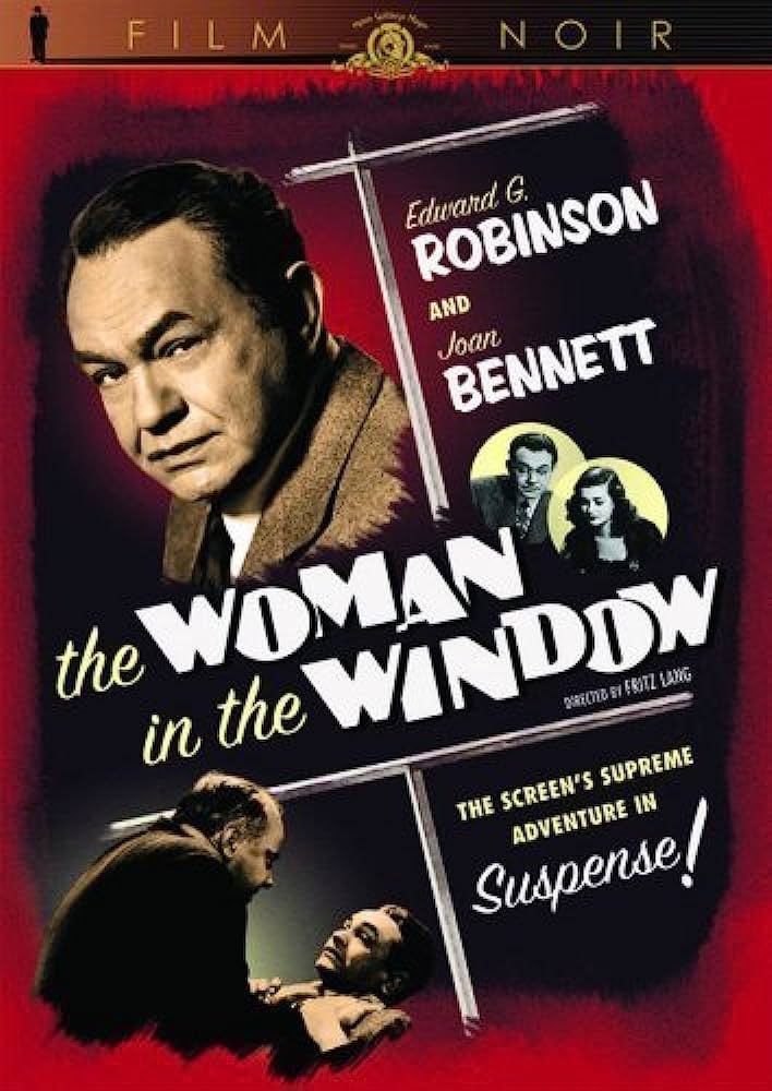 หนังฟิล์มนัวร์ยอดเยี่ยมตลอดกาล # 1 : The Woman in the Window [1944] - เสียงอังกฤษ / บรรยายอังกฤษ