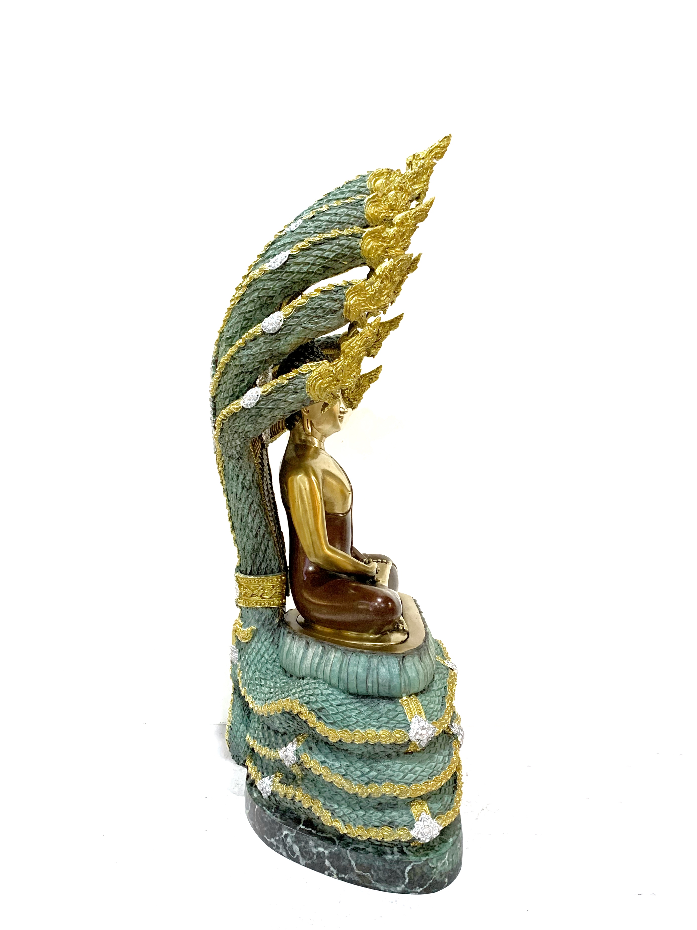 พระนาคปรก (นาค 9 เศียร) หน้าตัก 9 นิ้ว