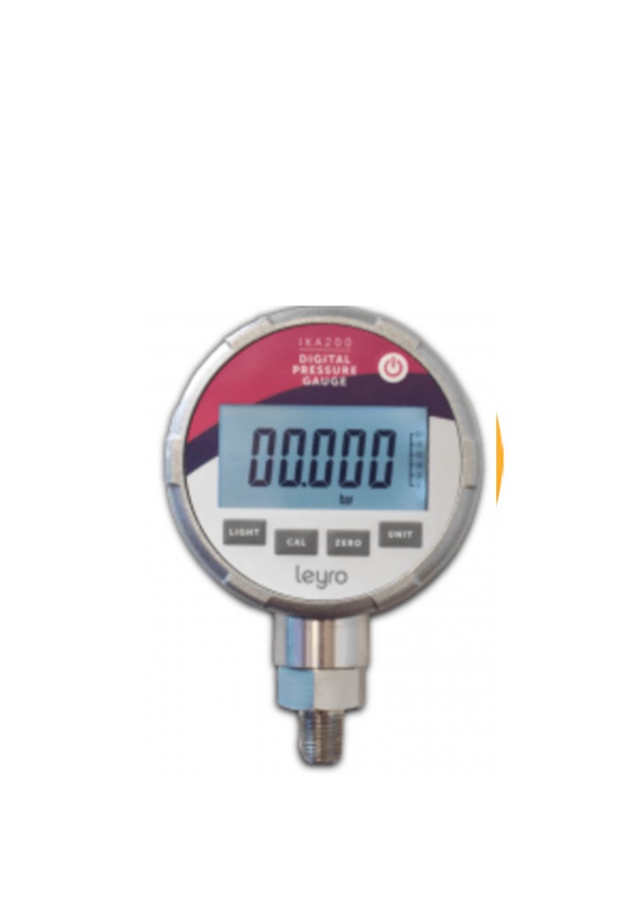 Leyro IKA200-D-DP เทียบเครื่องวัความดันโลหิต ย่านความดัน -1.0 ถึง 1.0 bar (-750.062 ถึง 750.062 mmHg)