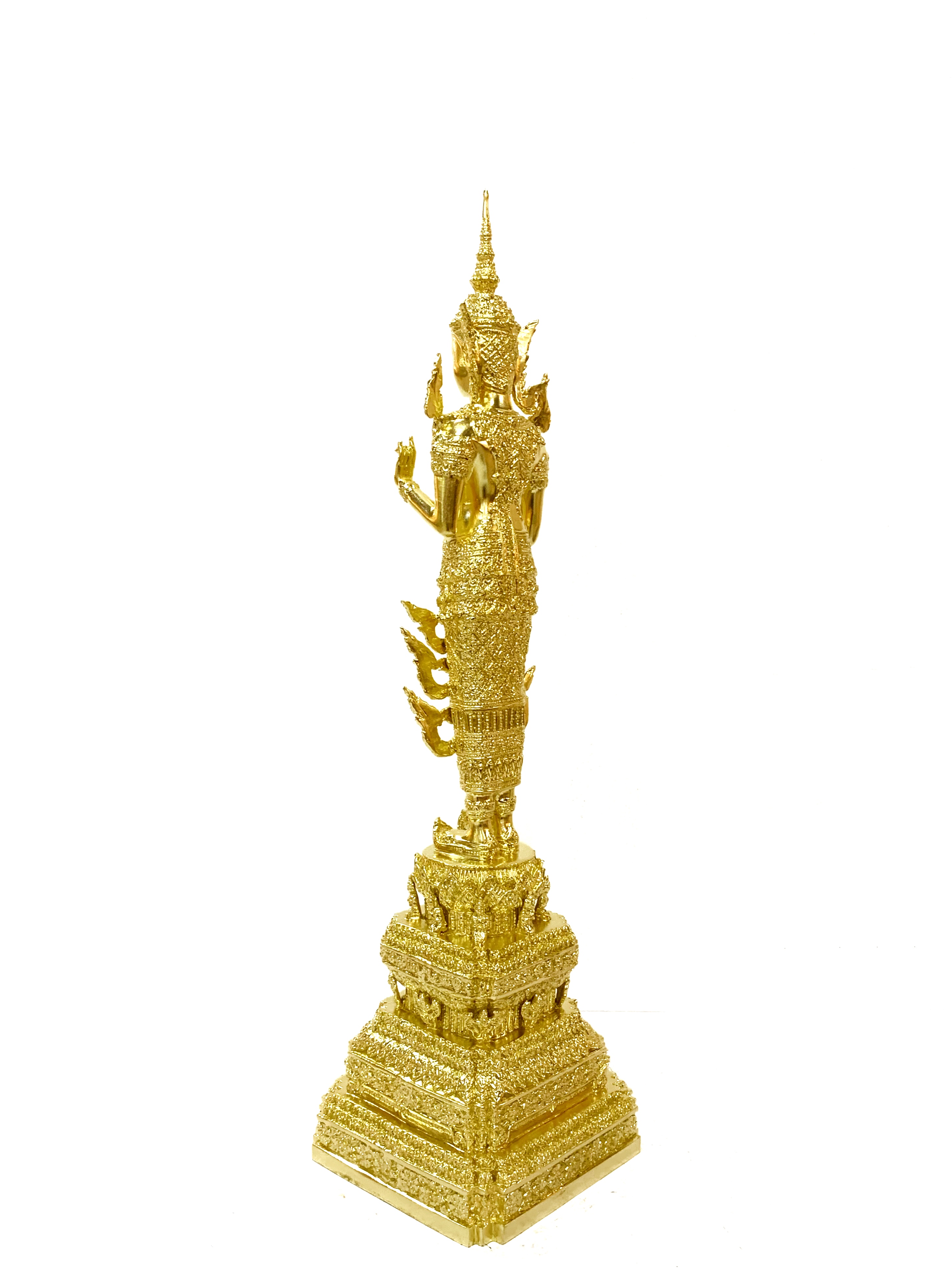 พระสยามเทวาธิราช พระคลังมหาสมบัติ ทรงเครื่องจักพรรดิ์ หน้าตัก 5 นิ้ว