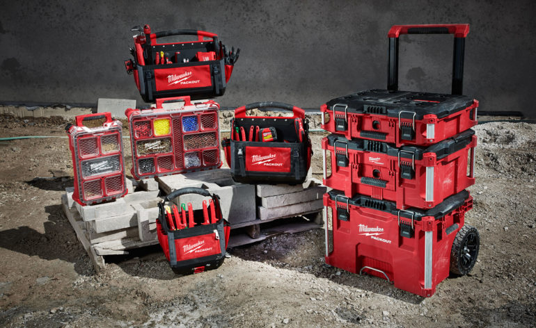 Milwaukee PACKOUT 48-22-8424 Tool box กล่องเครื่องมือ ขนาดกลาง