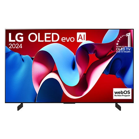 OLED42C4PSA LG OLED Evo C4 4K Smart TV 42C4 ขนาด 42" รุ่น OLED42C4PSA 0964746498