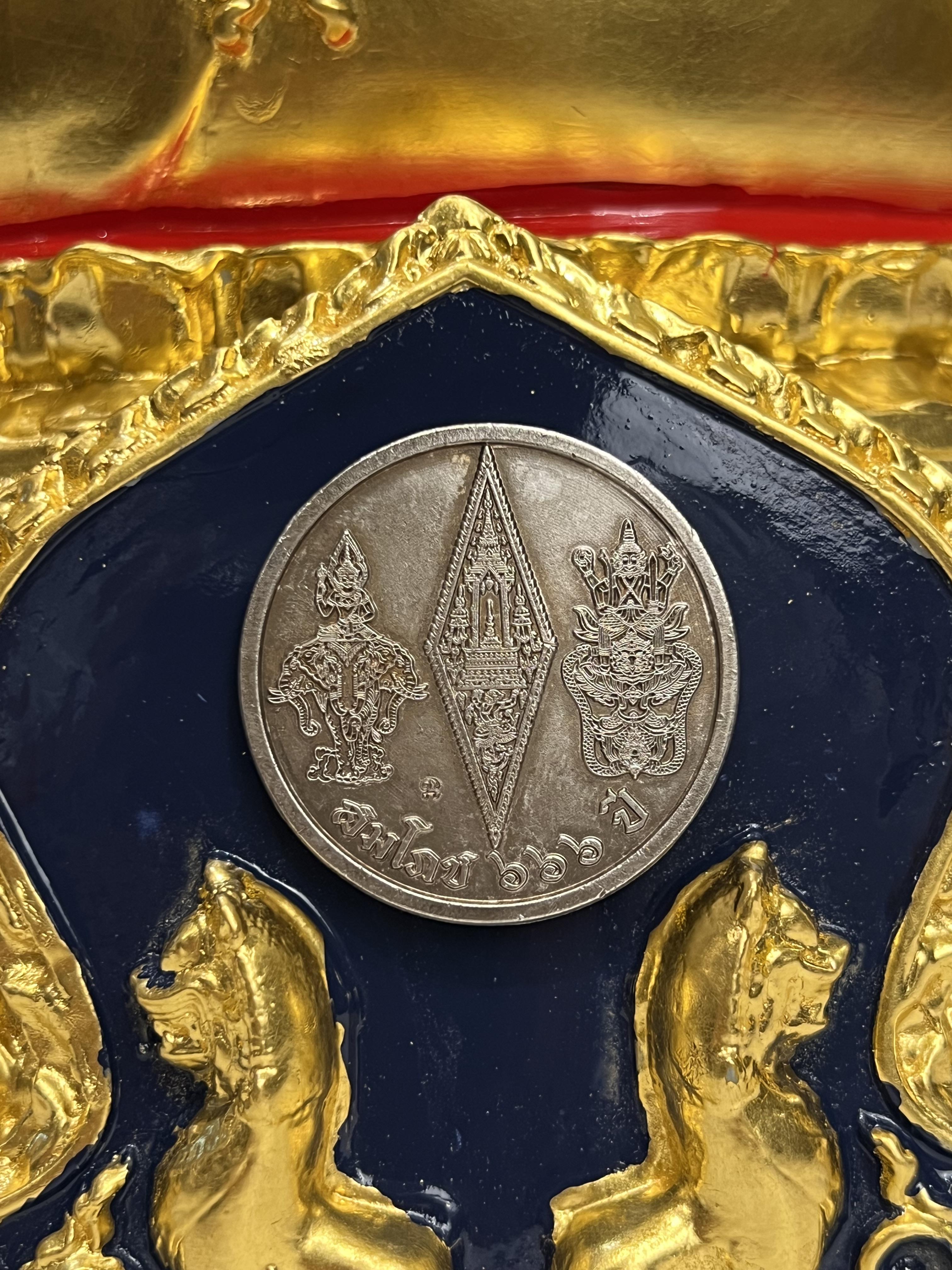 พระพระพุทธชินราชจำลอง รุ่น 666 ปี หน้าตัก 9.9 นิ้ว (หมายเลข156)