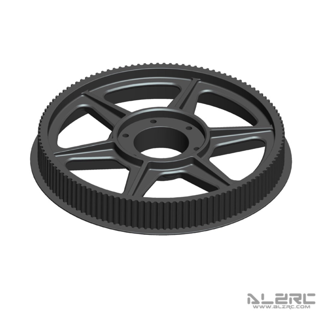 DX380-26 # Devil X380 Plastic Main Pulley - 120T