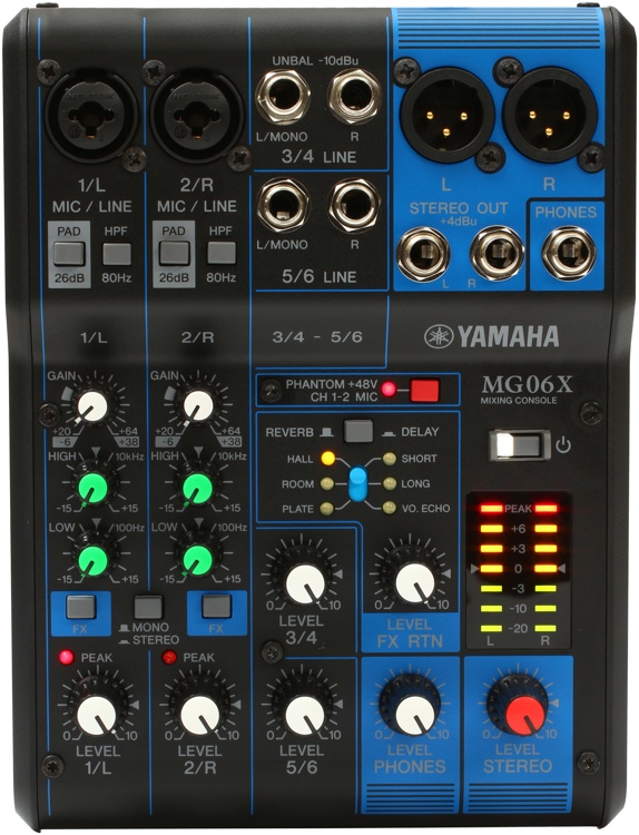 YAMAHA MG06X
