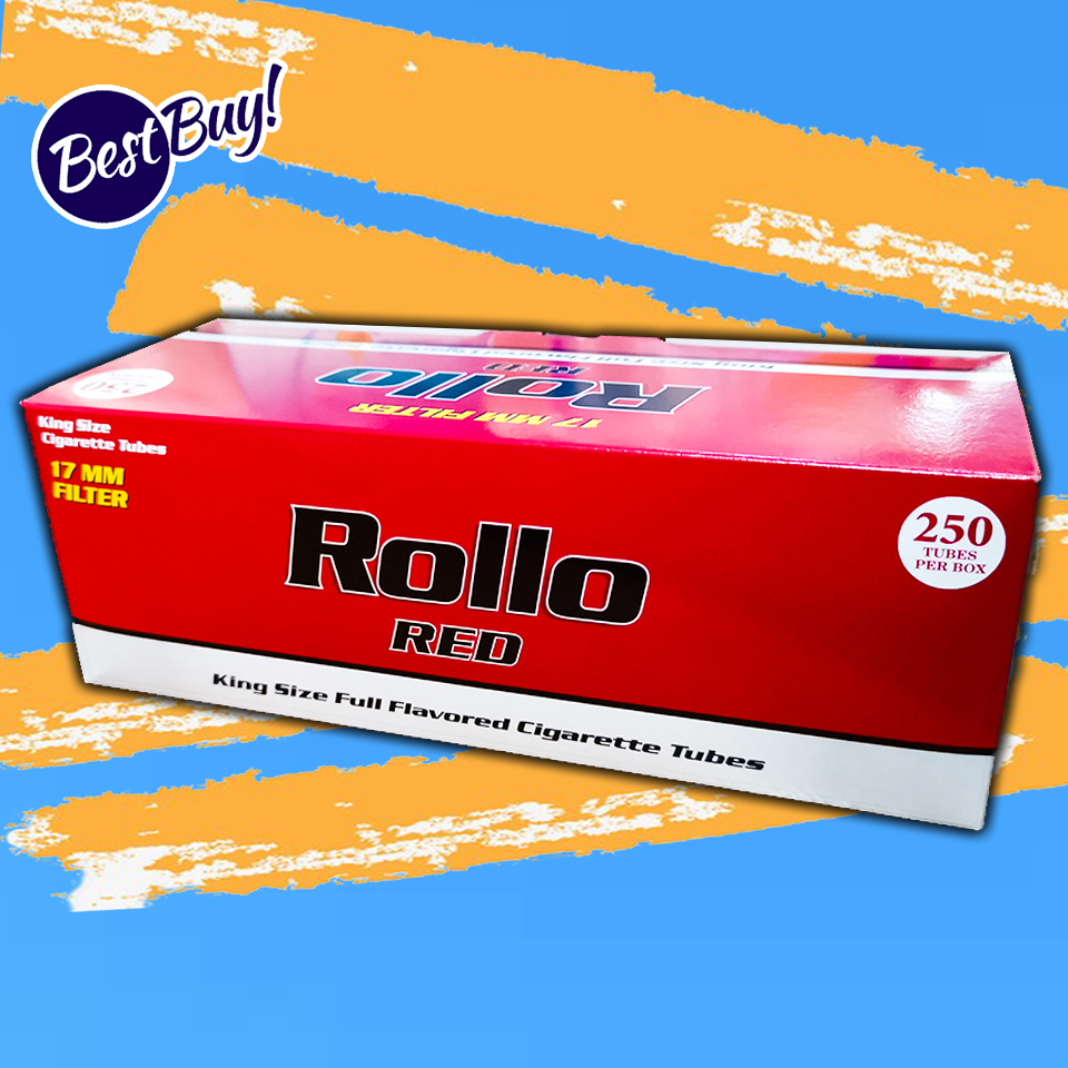 ก้นกรองเปล่า ROLLO มวนร้อน 250 มวน