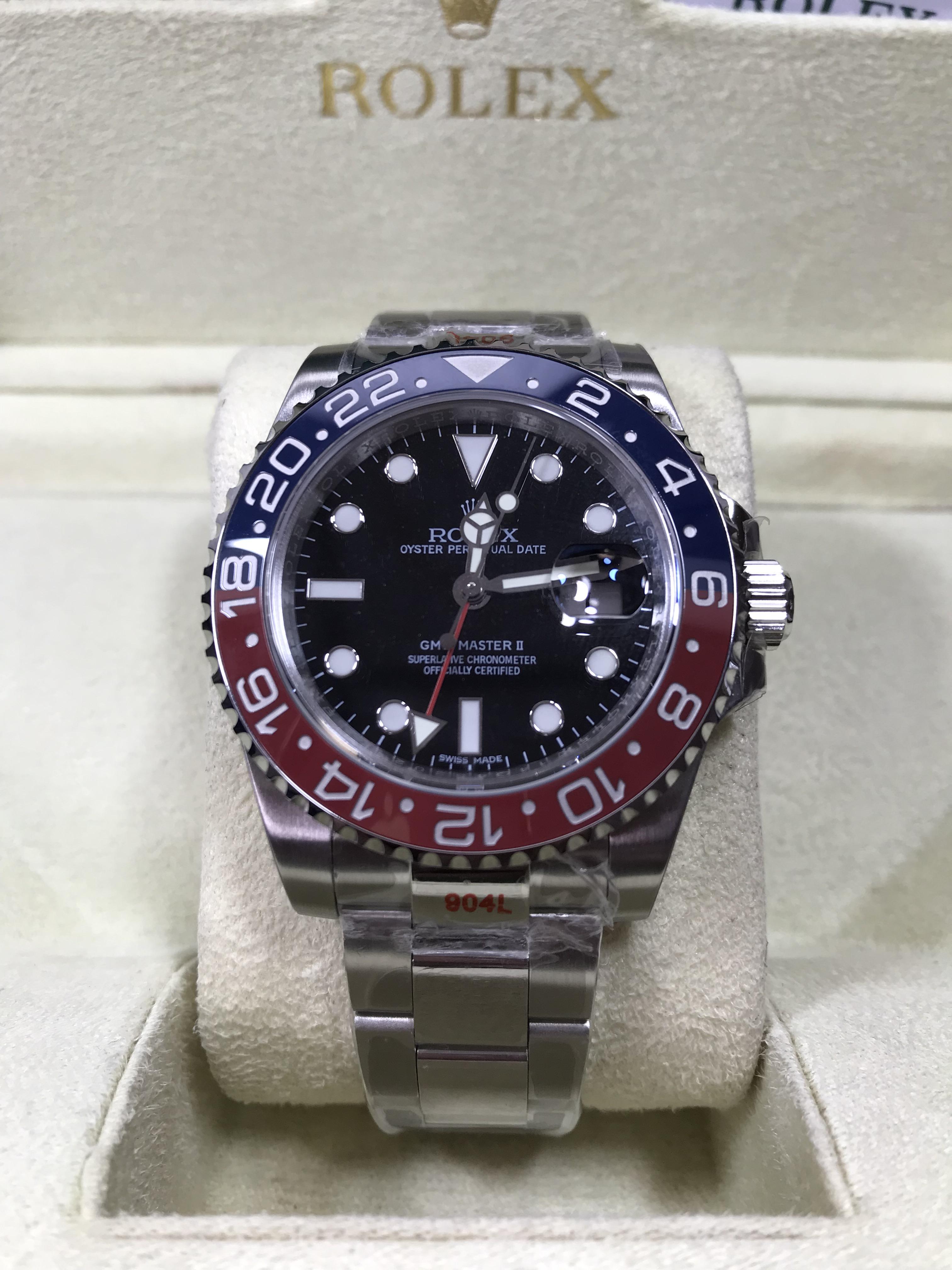 Rolex GMT-Master2 (Pepsi)(Swiss EW)