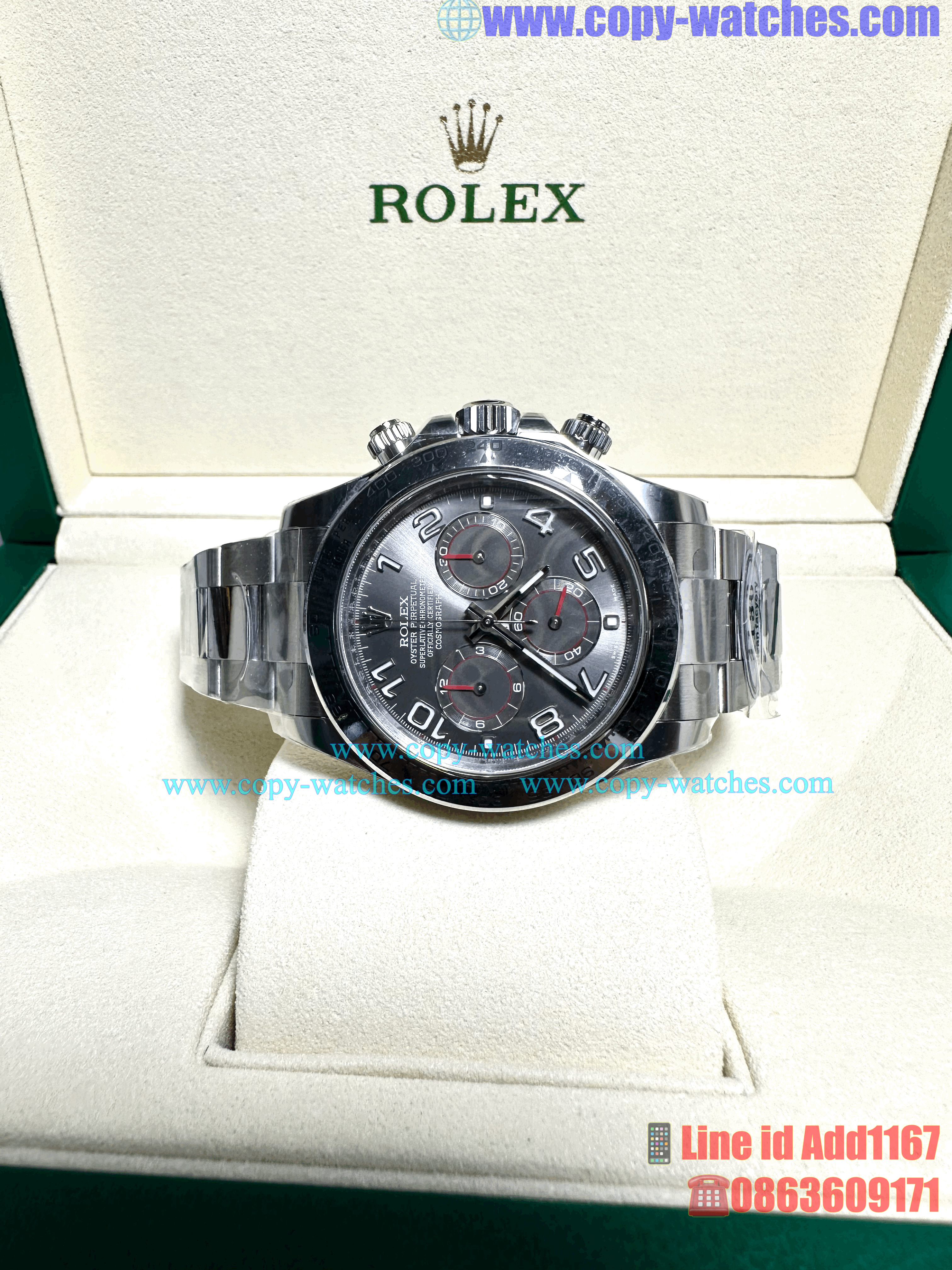 Rolex Daytona Gray Dial 116509 (Swiss Clean)