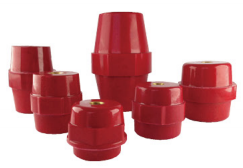 ลูกถ้วยบัสบาร์ฉนวนแดง (BUS BAR INSULATORS)