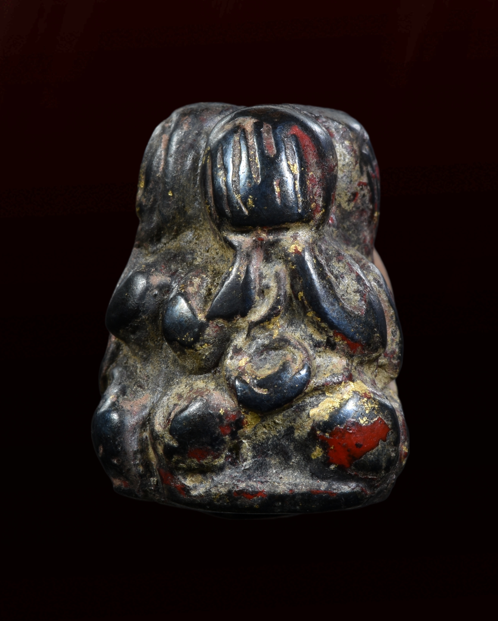 พระปิดตาสามเกลอ หลวงพ่อทา เนื้อเมฆพัตร