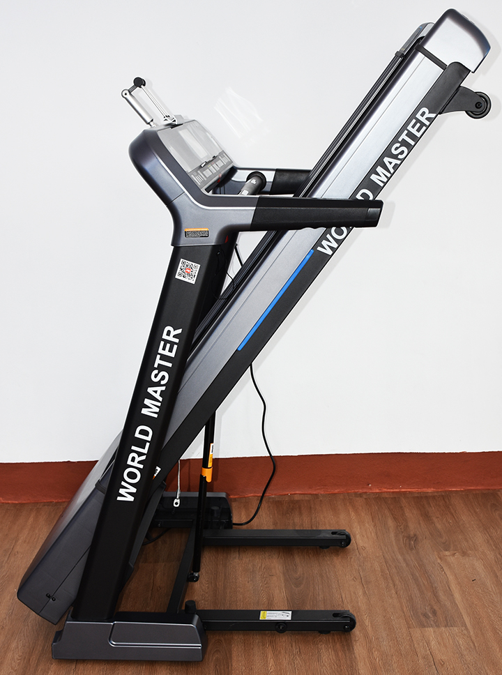 ลู่วิ่งไฟฟ้า WORLD MASTER รุ่น YK-ET1601B เล่นเกมส์APP ZWIFTได้