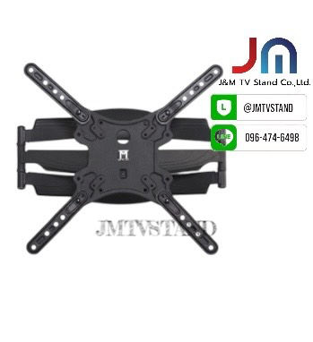 JMTVSTAND MT-A3750 ขาแขวนสวิงแบบผีเสื้อ ปรับหมุนซ้ายขวา 60 องศา ปรับก้ม-เงยได้ 32-55 นิ้ว0964746498