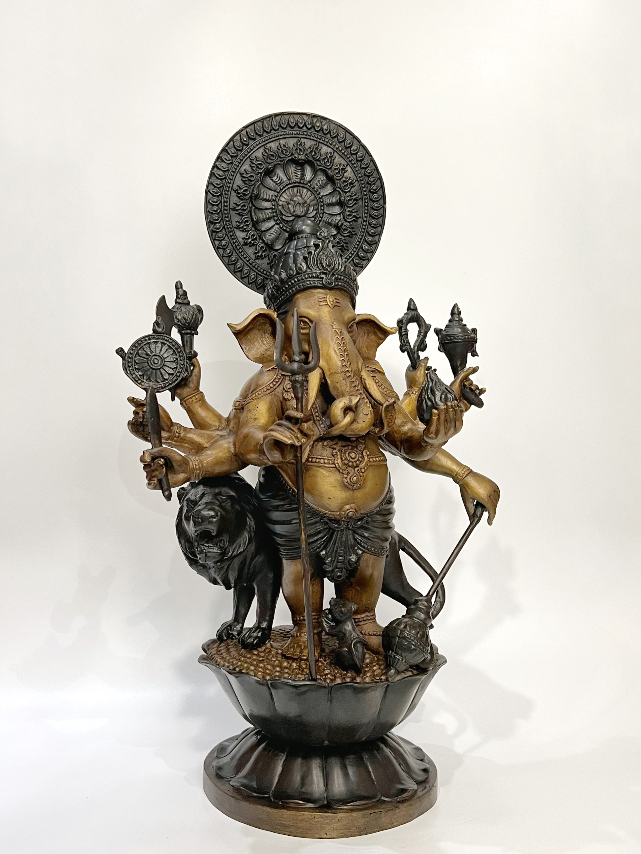 พระพิฆเนศ ปาง 51 ตา (ปางที่ 33) หน้าตัก 9 นิ้ว