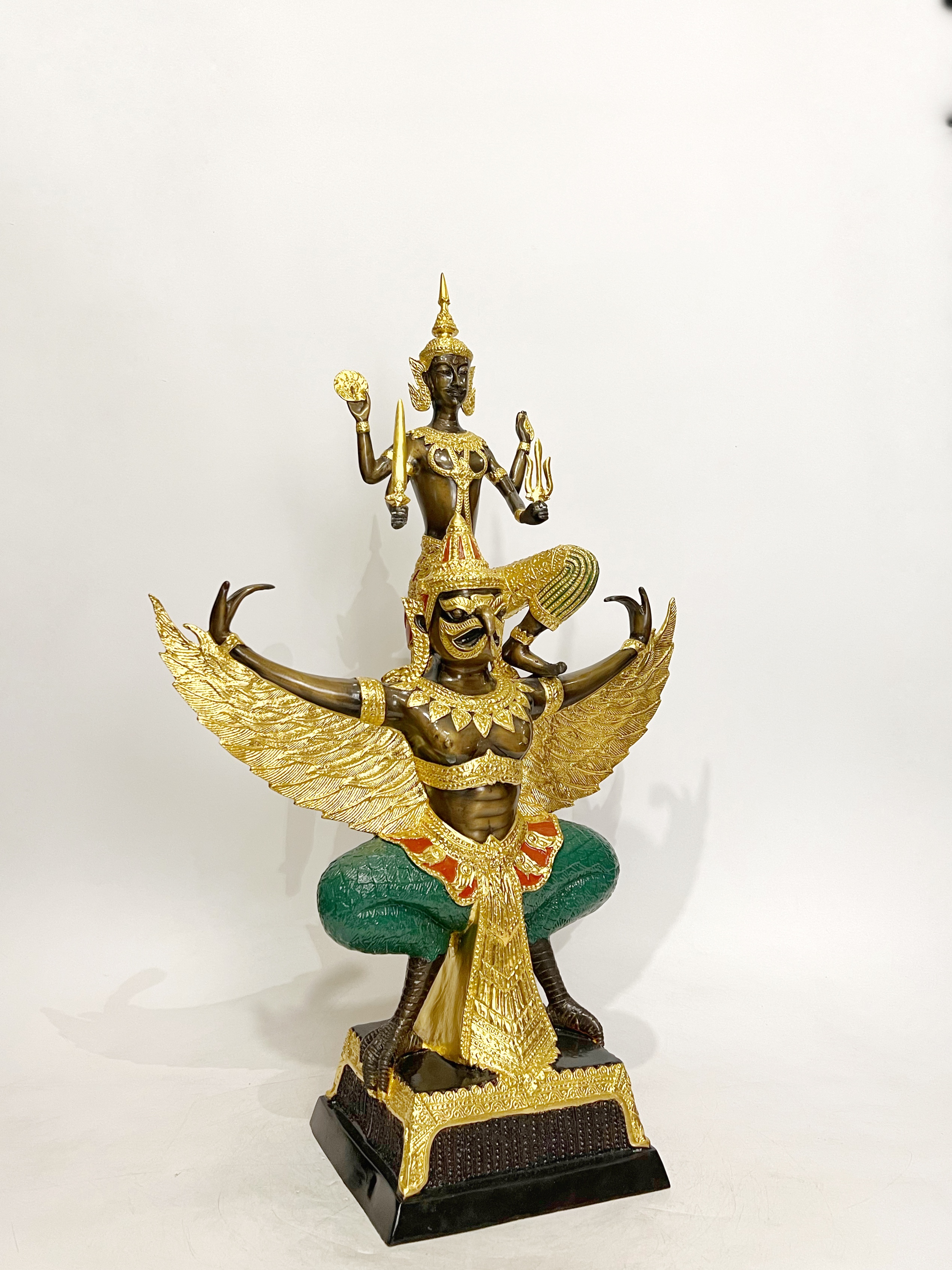 พระนารายณ์ทรงครุฑ สูง 25 นิ้ว