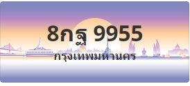 ป้ายประมูล 8กฐ 9955