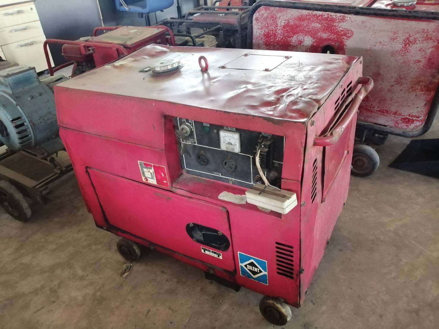 ไดร์ปั่นไฟ ดีเซล 1F 6000S