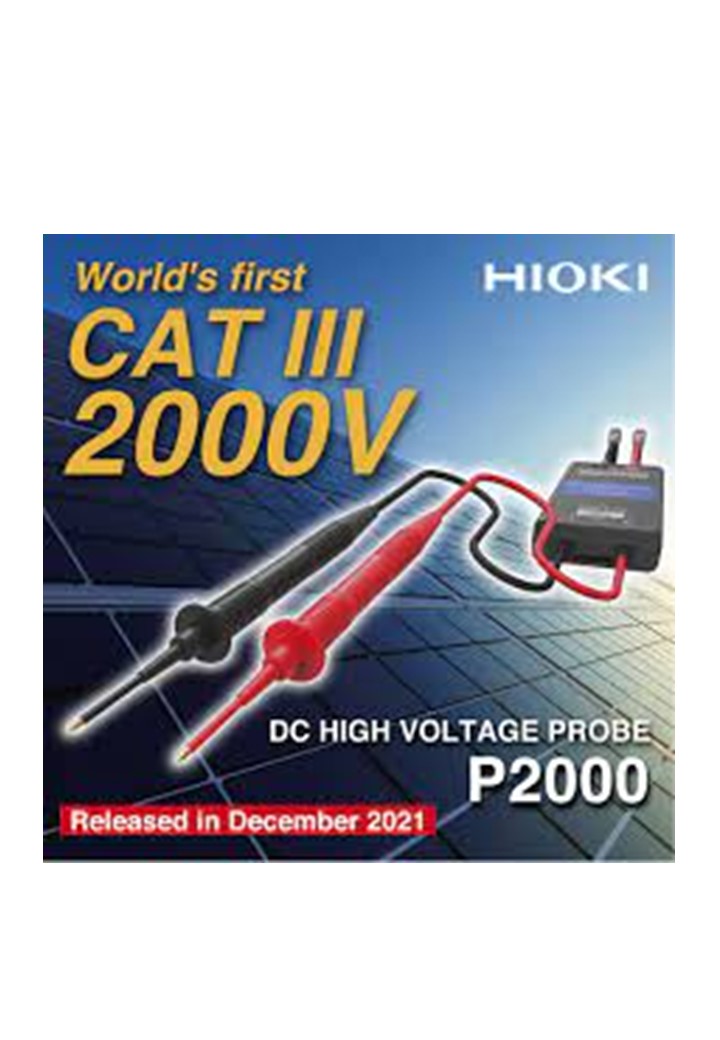 HIOKI P2000 โพรบวัดไฟฟ้ากระแสตรงระดับ 2000V