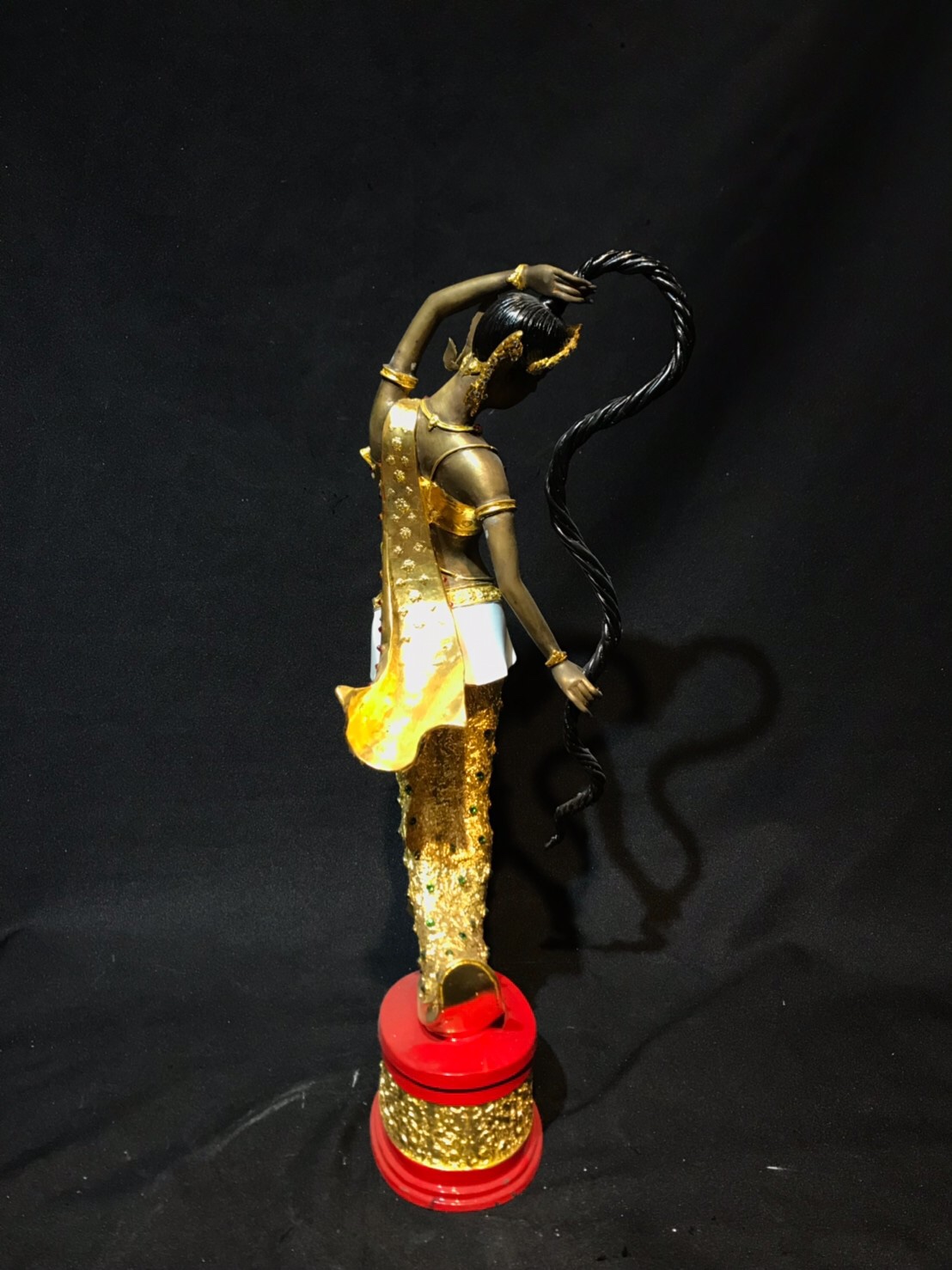 พระแม่ธรณีปราบมาร หน้าตัก 7 นิ้ว