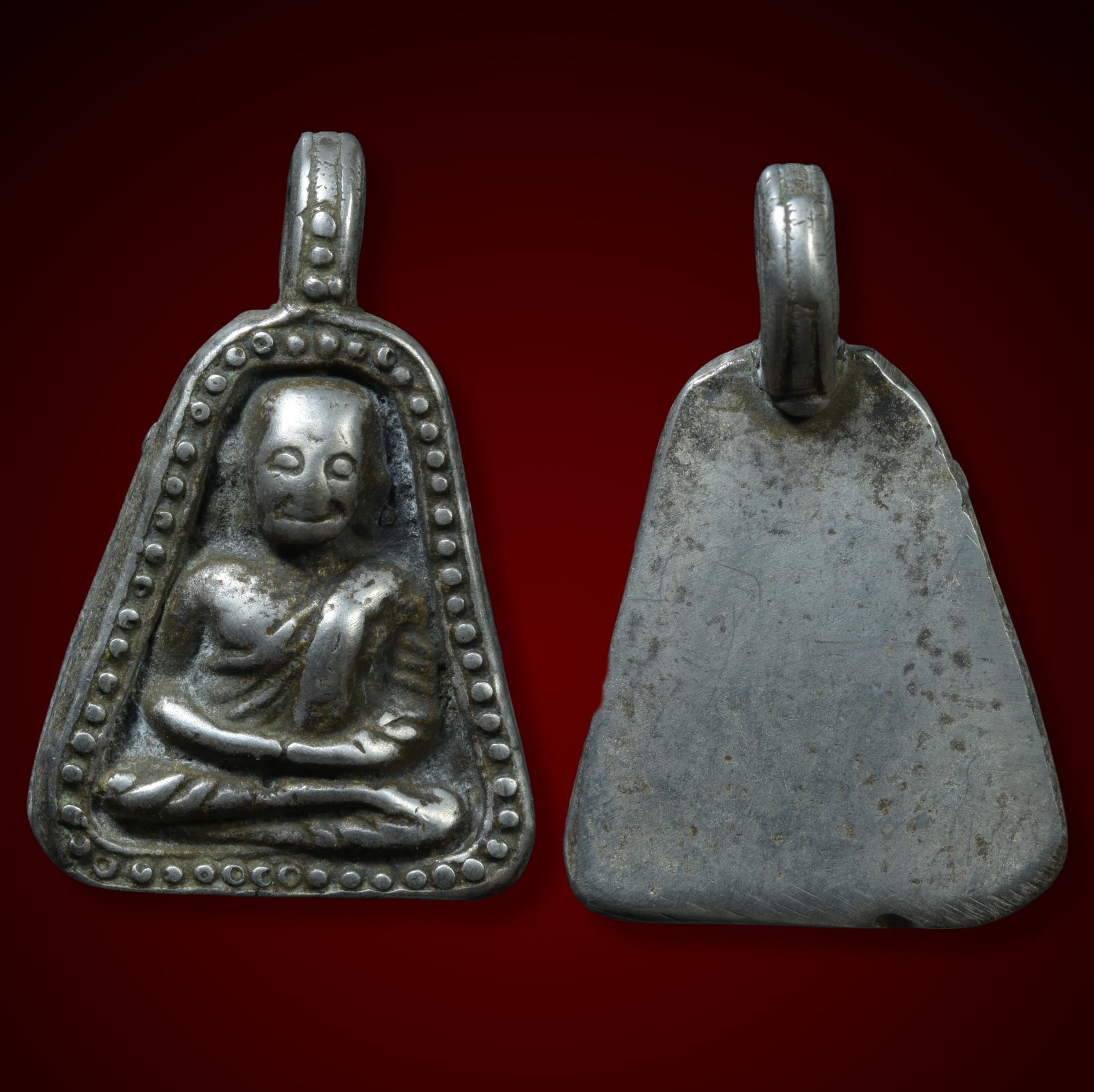 จอบหลวงพ่อเงิน จอบใหญ่ เนื้อแก่เงิน