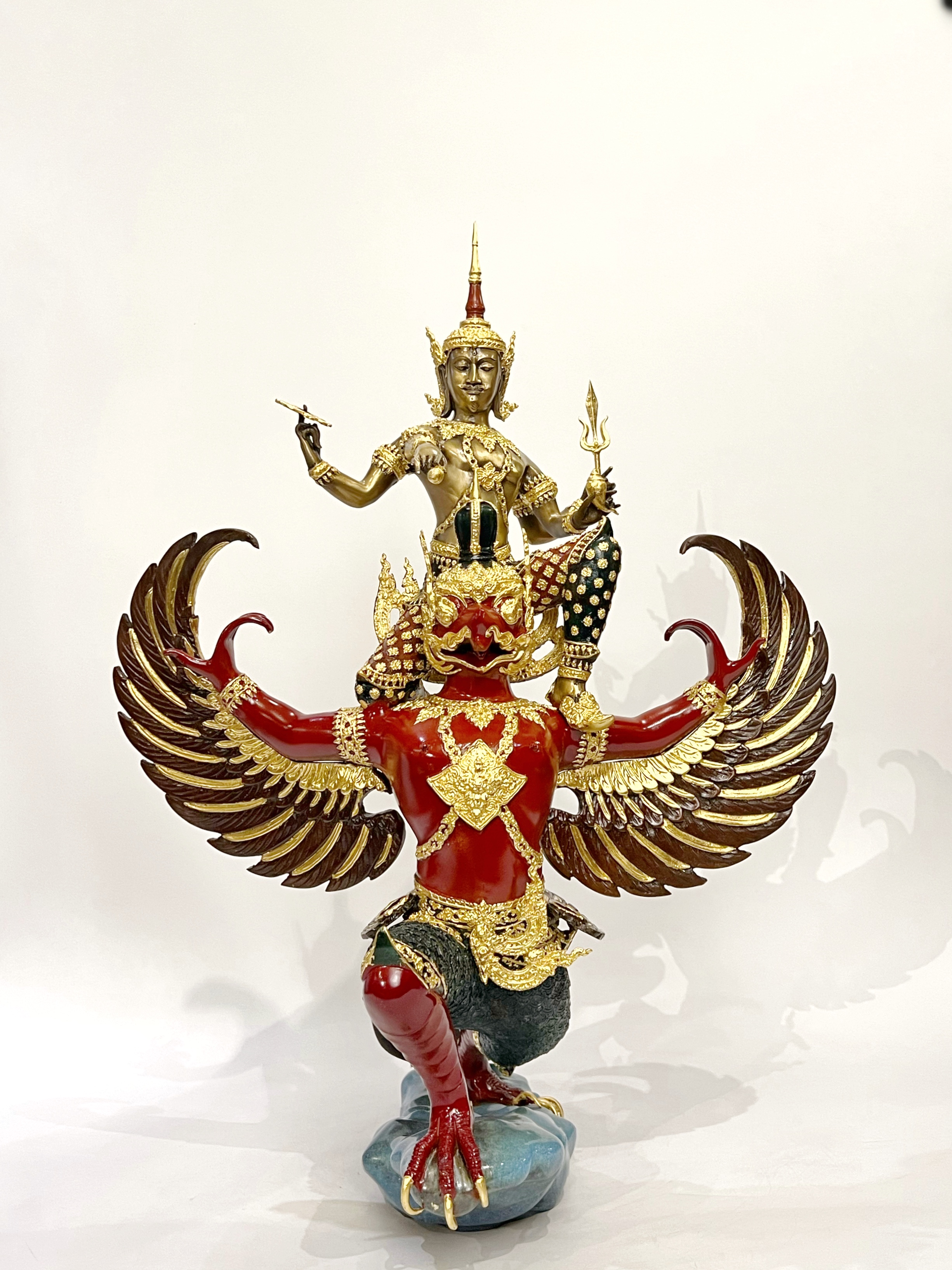 พระนารายณ์ทรงครุฑ หน้าตัก 9 นิ้ว