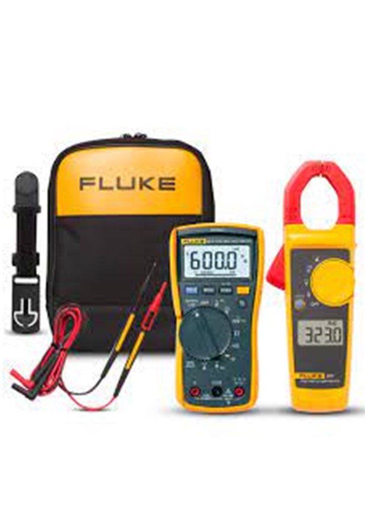 FLUKE 323 & 117 แพคคู่สุดคุ้ม แคลมป์มิเตอร์ FLUKE 323 พร้อมดิจิตอลมัลติมิเตอร์ FLUKE 117